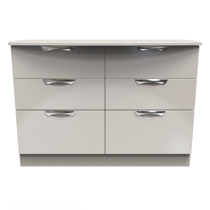 Carrie 6 Drawer Midi Chest