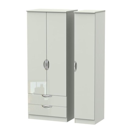 Carrie Tall Triple 2 Drawer Wardrobe
