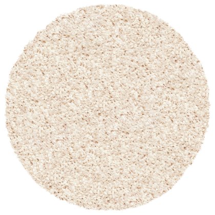 Twilight Light Cream Circular Rug