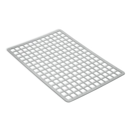 Plastic Sink Mat Metallic