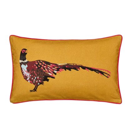 Joules Heritage Peony Gold Cushion