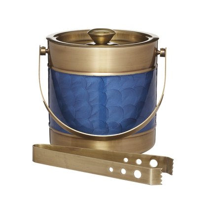 BarCraft Brass Ice Bucket