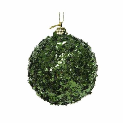 Foam Bauble with Foil and Hanger