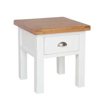 Salcombe Lamp Table with Drawer