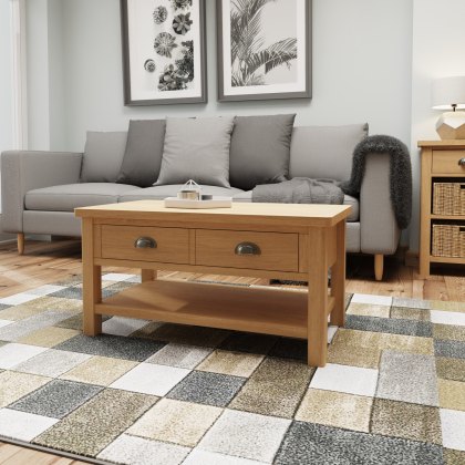 Hastings Large Coffee Table in Oak Hastings Large Coffee Table in Oak