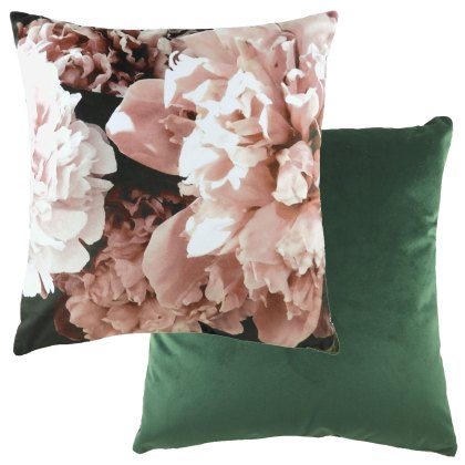 Photo Floral Light Pink Cushion