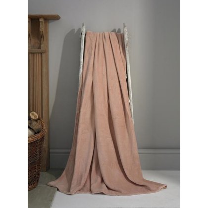 Large Snuggle Touch Pink Throw
