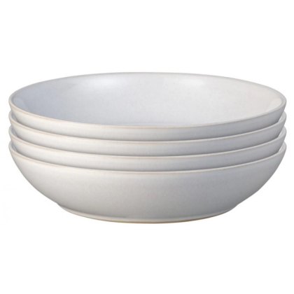 Denby Intro Pasta Bowl Set 4 White
