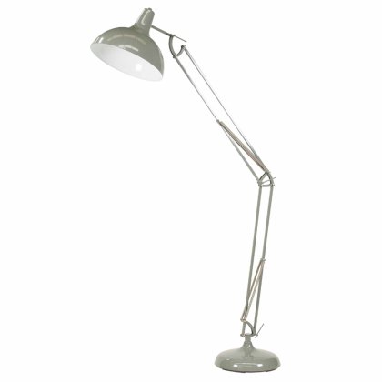 Grey Oversize Task Floor Lamp