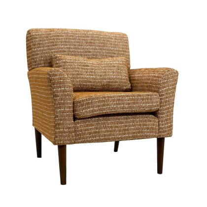 Alice Accent Chair in Rust