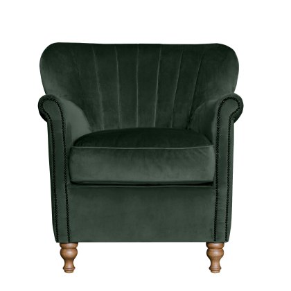 Alexander & James Percy Chair in Plush Honeycreeper
