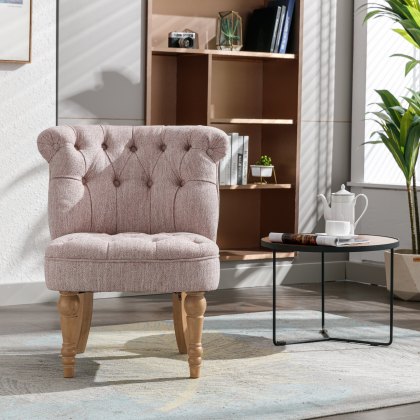 Cotswold Accent Chair in Blush