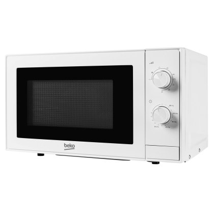 Beko Manual 700w 20L White Microwave with Grill