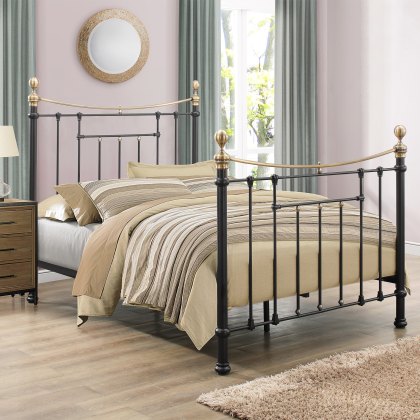 Banbury Double Bedframe in Black