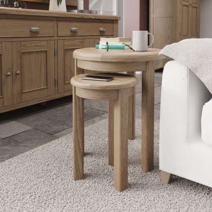 Heritage Round Nest of Tables Heritage Round Nest of Tables