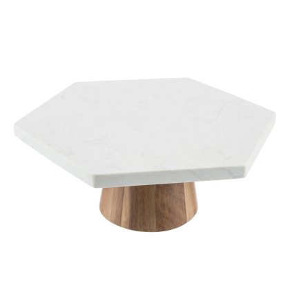 Kitchen Pantry Marble Cake Stand