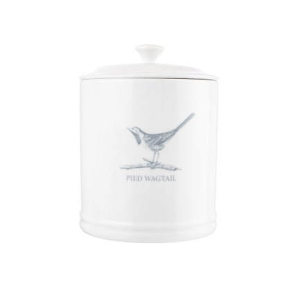 Mary Berry English Garden Pied Wagtail Tea Canister
