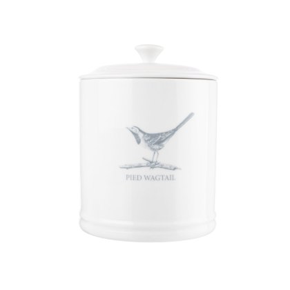 Mary Berry English Garden Pied Wagtail Tea Canister Mary Berry English Garden Pied Wagtail Tea Canister