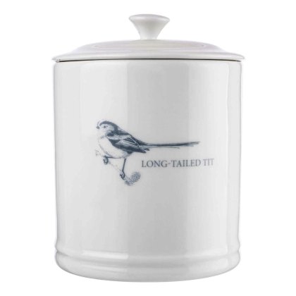 Mary Berry English Garden Long Tailed Tit Coffee Canister