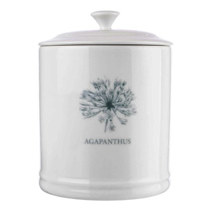 Mary Berry English Garden Agapanthus Sugar Canister