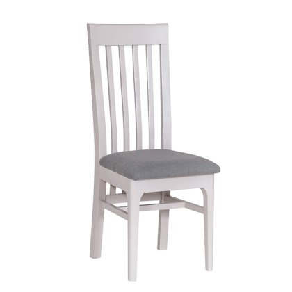 Lakeshore Slat Back Chair Grey Seat Pad