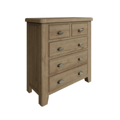 Heritage Oak 2 Over 3 Chest