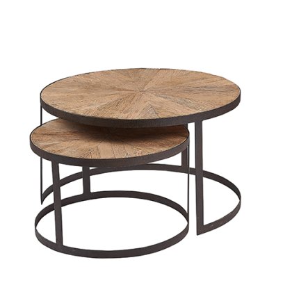 Houston Segmented Top Side Tables