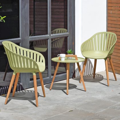 Nassau Coffee Set In Sage Green