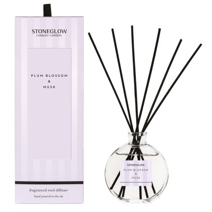 Stoneglow Plum Blossom & Musk Reed Diffuser