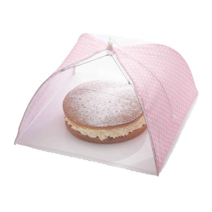 Sweetly Does It Pink Polka Food Cover