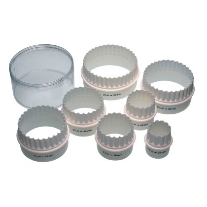 Kitchencraft Set of 7 Double Edge Pastry Cutters