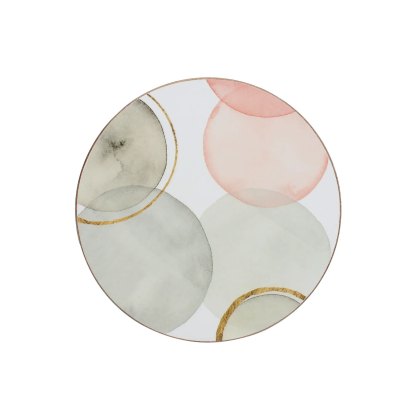 Creative Tops Pack of 4 Gilded Spheres Round Coasters