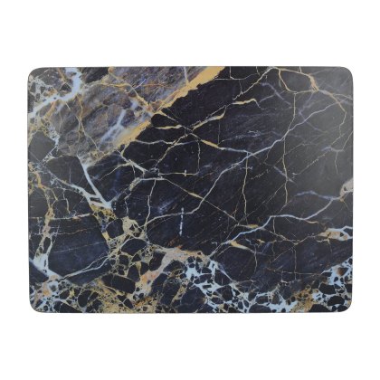 Creative Tops Pack of 6 Navy Marble Placemats