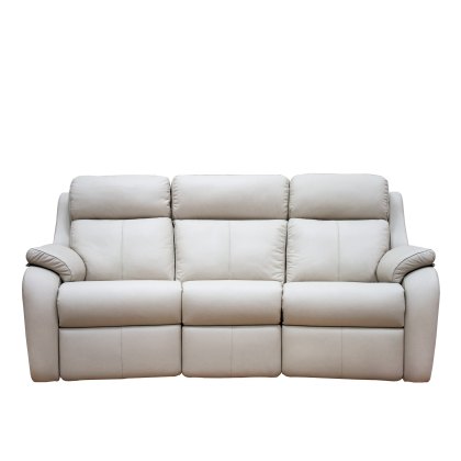 G Plan Kingsbury 3 Seater Recliner with Headrest & Lumbar Function G Plan Kingsbury 3 Seater Recliner with Headrest & Lumbar Function
