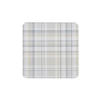Denby Elements Checks Natural 6pc Coasters Denby Elements Checks Natural 6pc Coasters