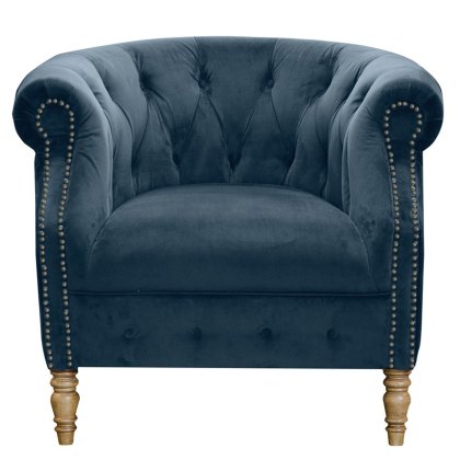 Alexander & James Jude Chair in Plush Teal