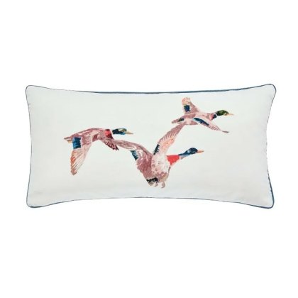 Joules Flying Mallards Cushion