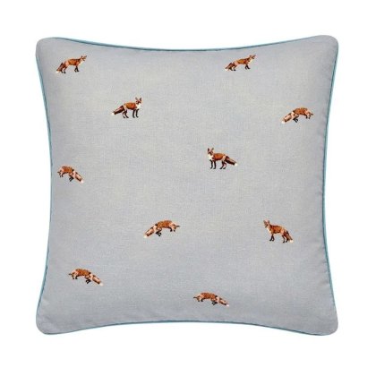 Joules Woodland Fox Cushion