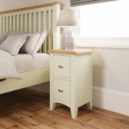 Stiffkey Small Bedside in White