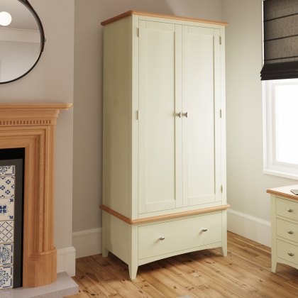 Stiffkey Gents Wardrobe in White