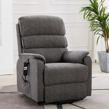 Valencia Dual Motor Lift & Rise Chair in Lisbon Grey