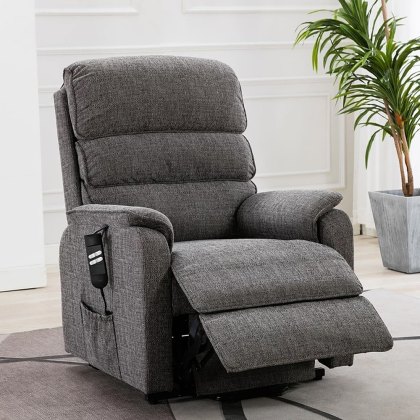 Valencia Dual Motor Lift & Rise Chair in Lisbon Grey