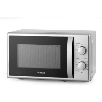 Tower 20L Manual 700W Microwave Silver