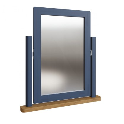 Hastings Trinket Mirror in Blue