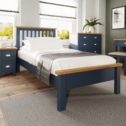 Hastings Bedframe in Blue