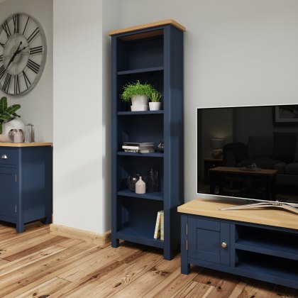 Hastings Large Bookcase in Blue