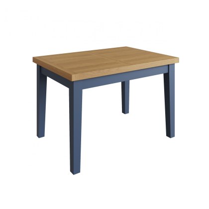 Hastings 1.2m Extending Table and 4 Chairs in Blue