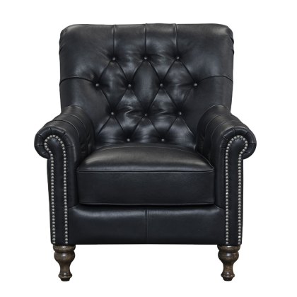 Alexander & James Sofia Chair in Hyde Charcoal