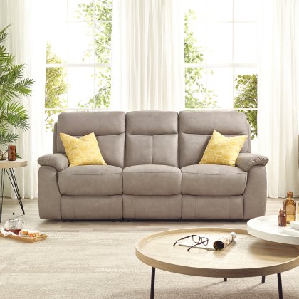 Harrison 3 Seater Power Recliner Sofa