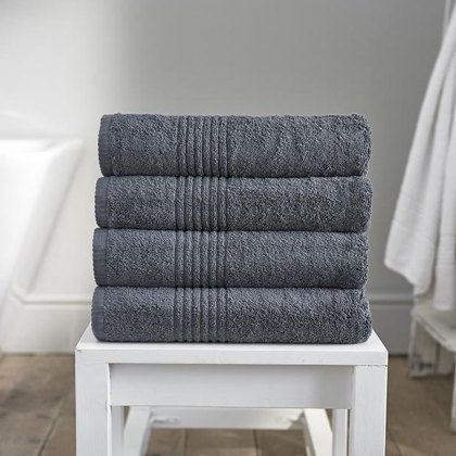 Lyndon Eden Charcoal Towels